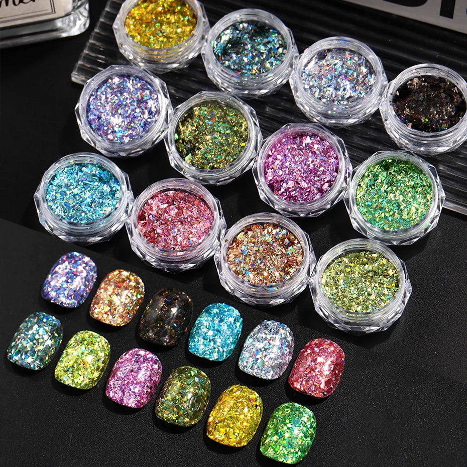 Holographic Mermaid Nail Glitter