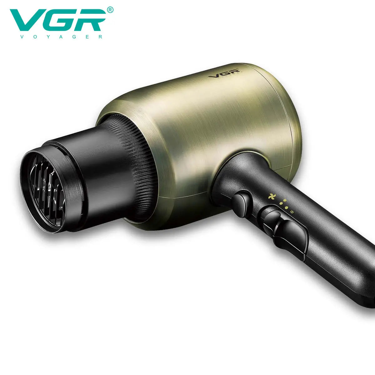 VGR professional hair dryer does not damage hair, strong wind speed dry 1800-2200W hair salon home styling air duct V-453