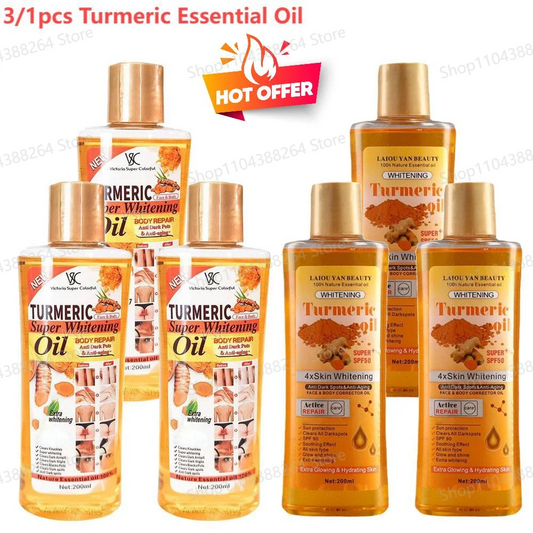 3/1pcs Turmeric Essential Oil