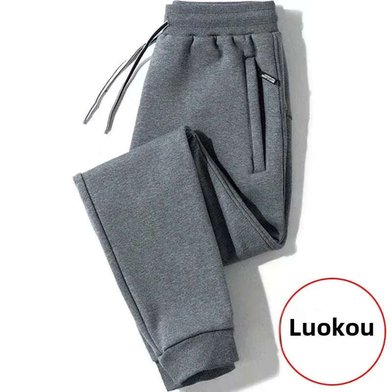 Men's Loose-Fit  Long Casual Trouser