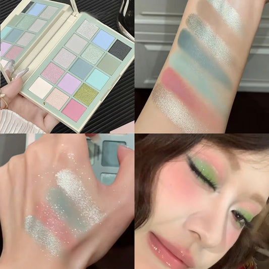 15 colors eyeshadow palette