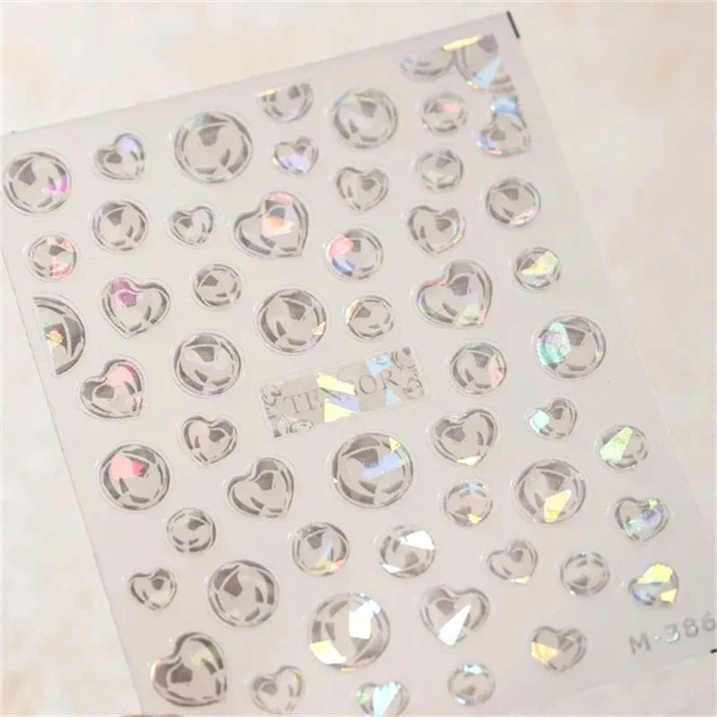 Soft Relief Decoration Nail Art Stickers