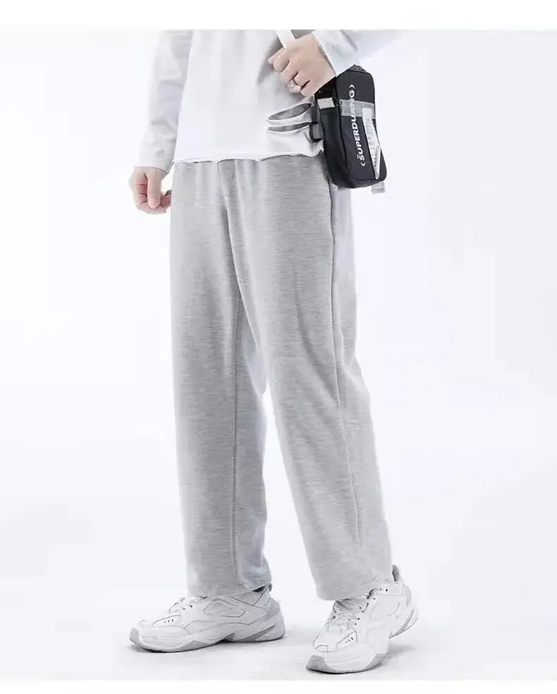 Men's Loose-Fit Casual Long Cotton trousers