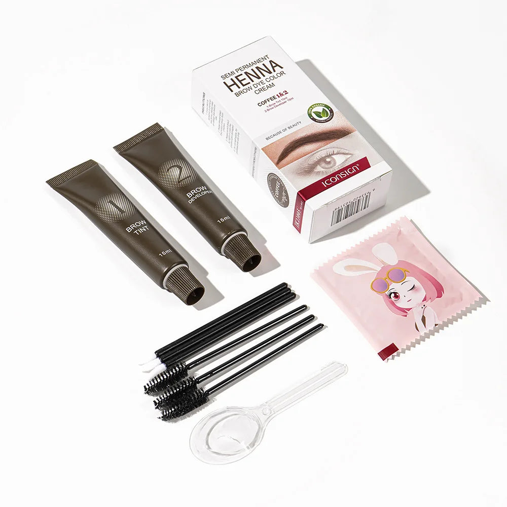 Eyelash Eyebrow Tint Permanent Dye Kit