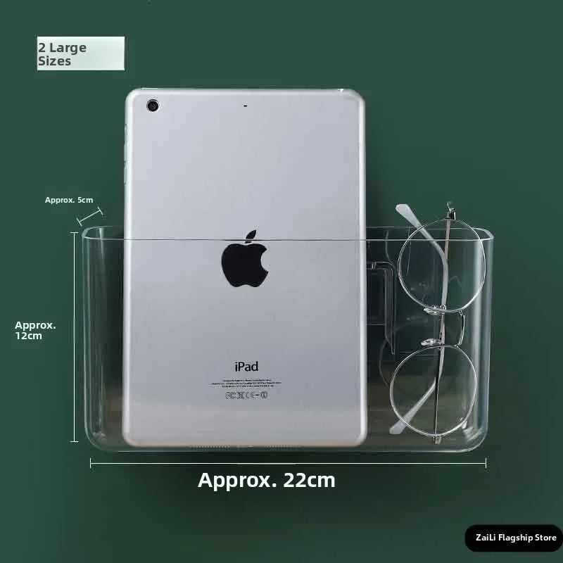 Transparent PS Wall-Mounted Storage Box