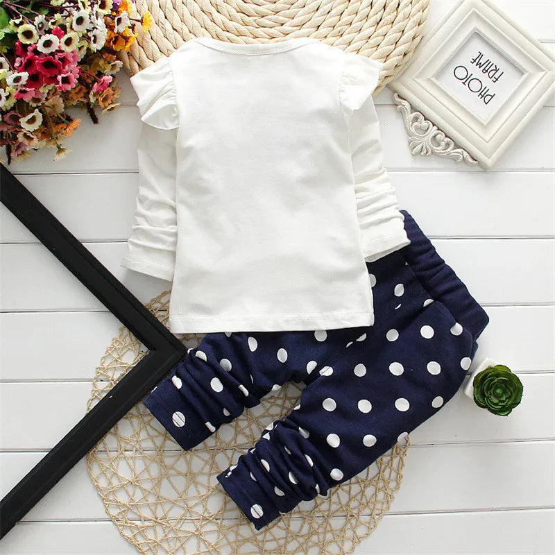 2-piece children's fashion newborn set