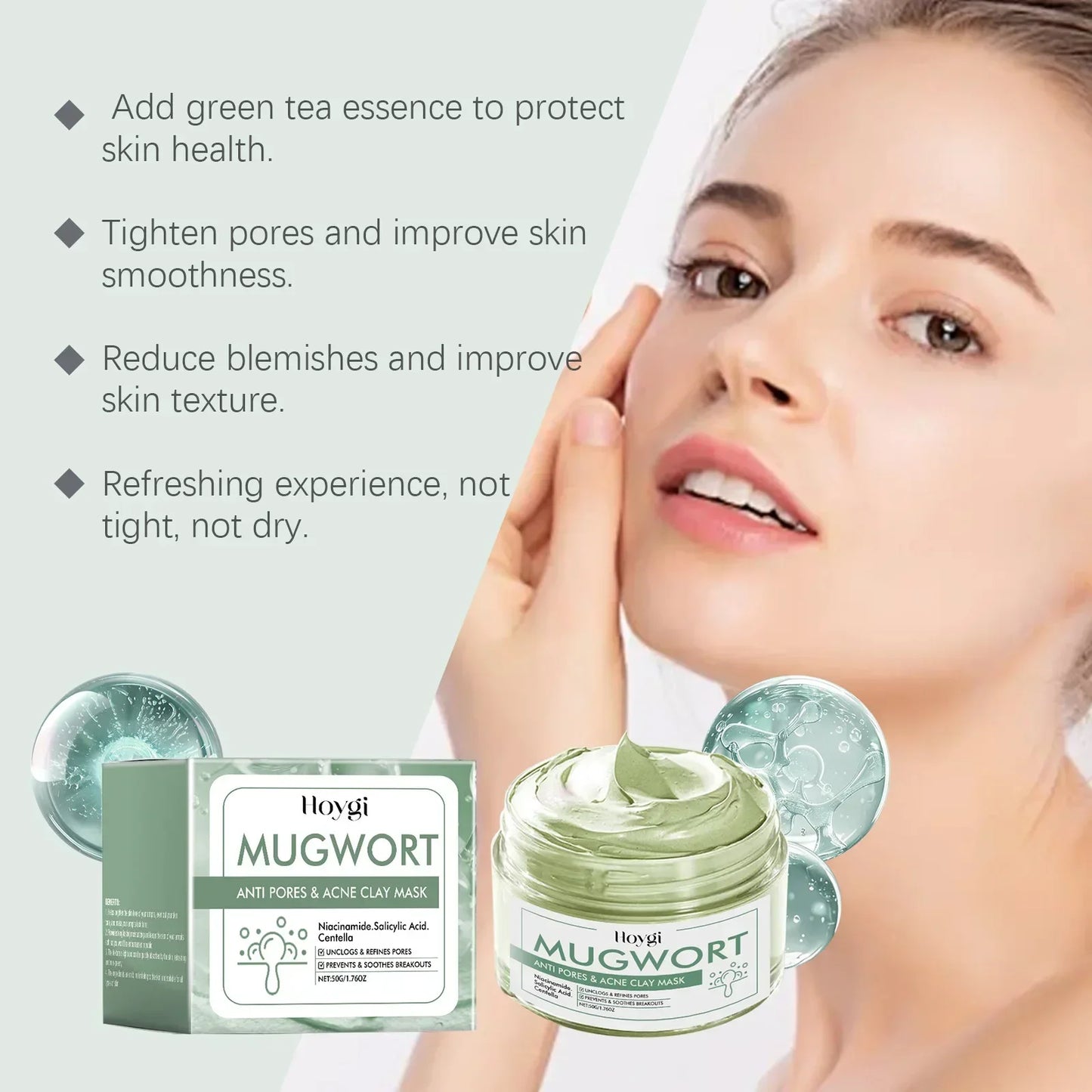 Nourishing Repair Pore Shrinking Blackhead Remover Mud Mask