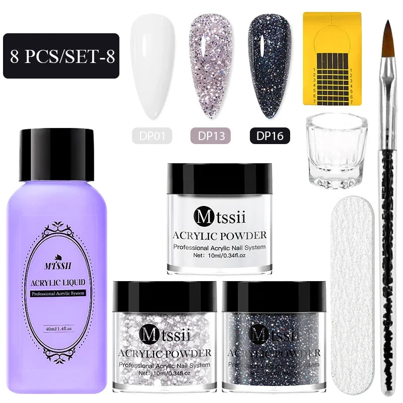 Acrylic Powder Nail System Set