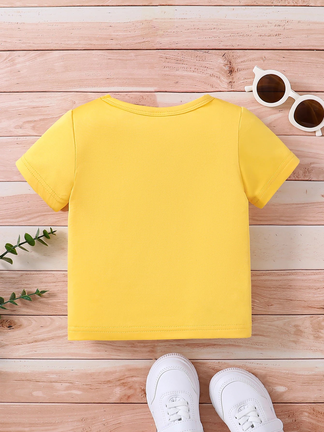 Cartoon Rabbit Letter Pattern Tops