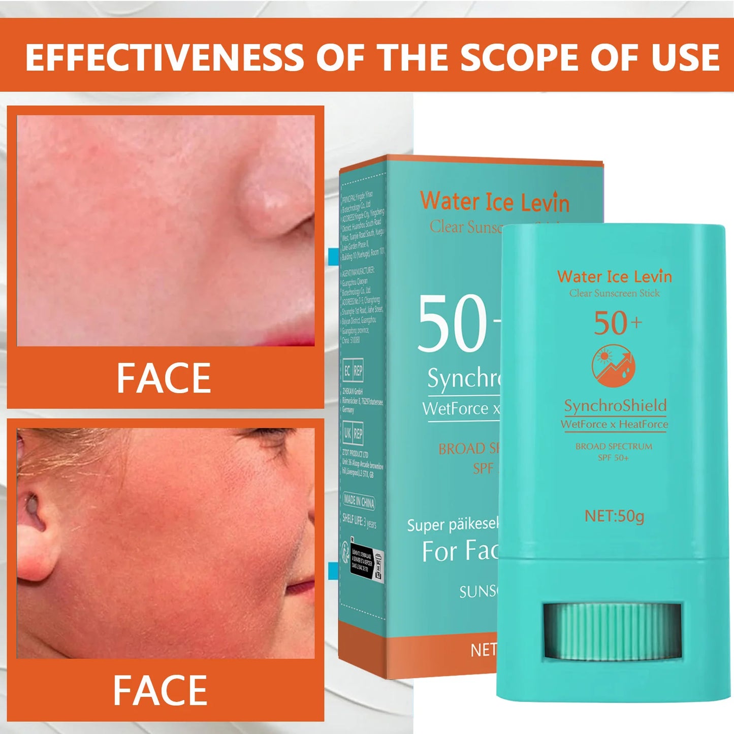 Sunscreen Stick Oil Control Facial Body Cream