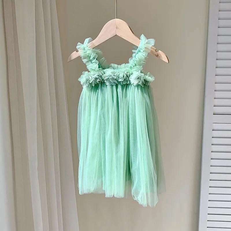 New Kids Suspended Floral Tutu Princess Dress