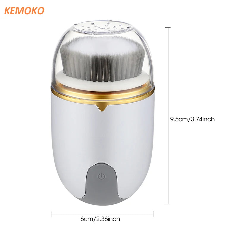 3 IN 1 Ultrasonic Facial Cleaner Pore Face Electric Face Cleansing Brush Skin Care Massager Blackhead Remover Facial Clean Brush