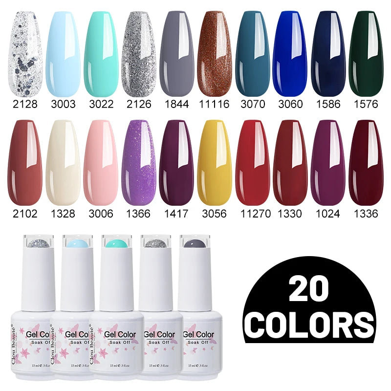 Gel Nail Polish Set