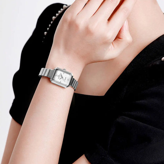 Unisex Square Quartz Watch