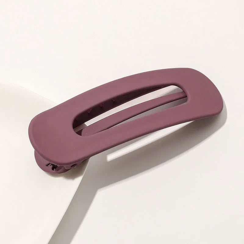 Korean Frosted Large Hair Clips