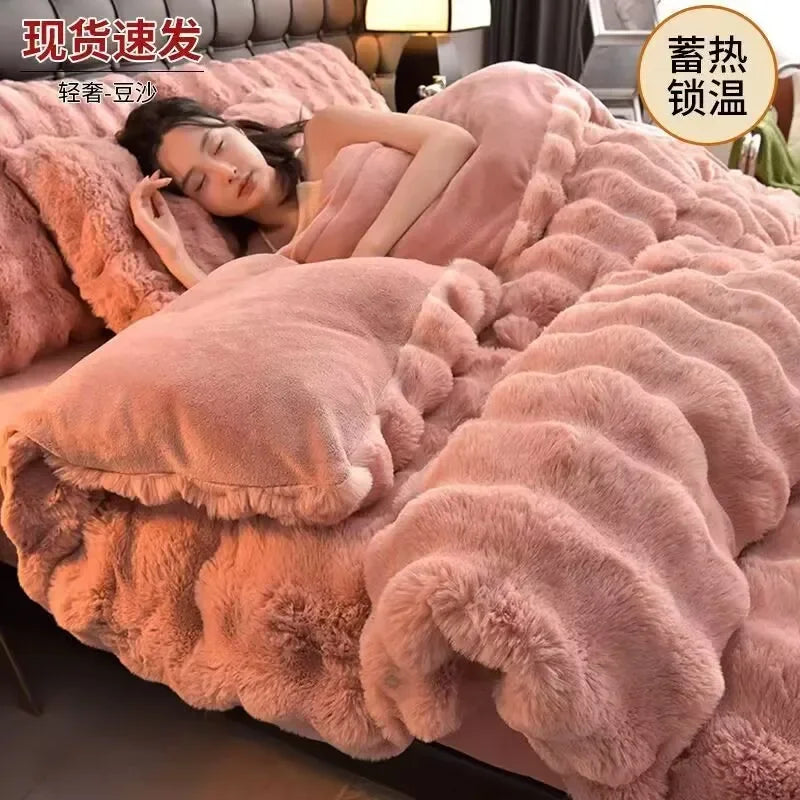 Wool Soft Duvet Winter Cotton Quilt