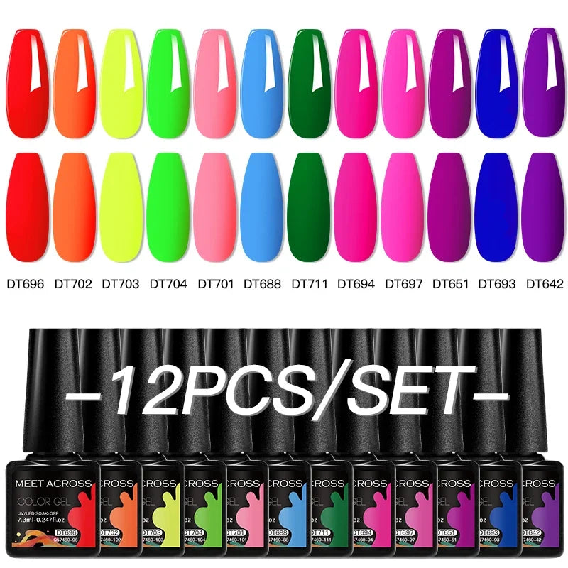 Gel Nail Polish Set UV Gel LED Nail Art
