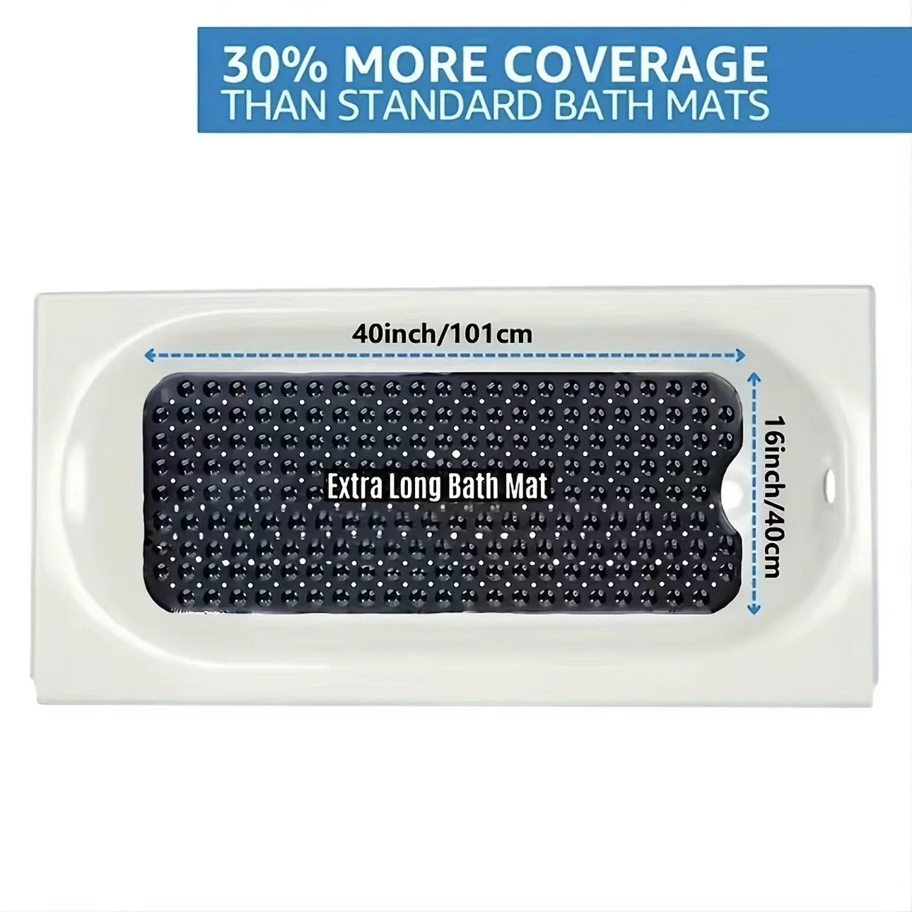 non-slip bathtub mat shower