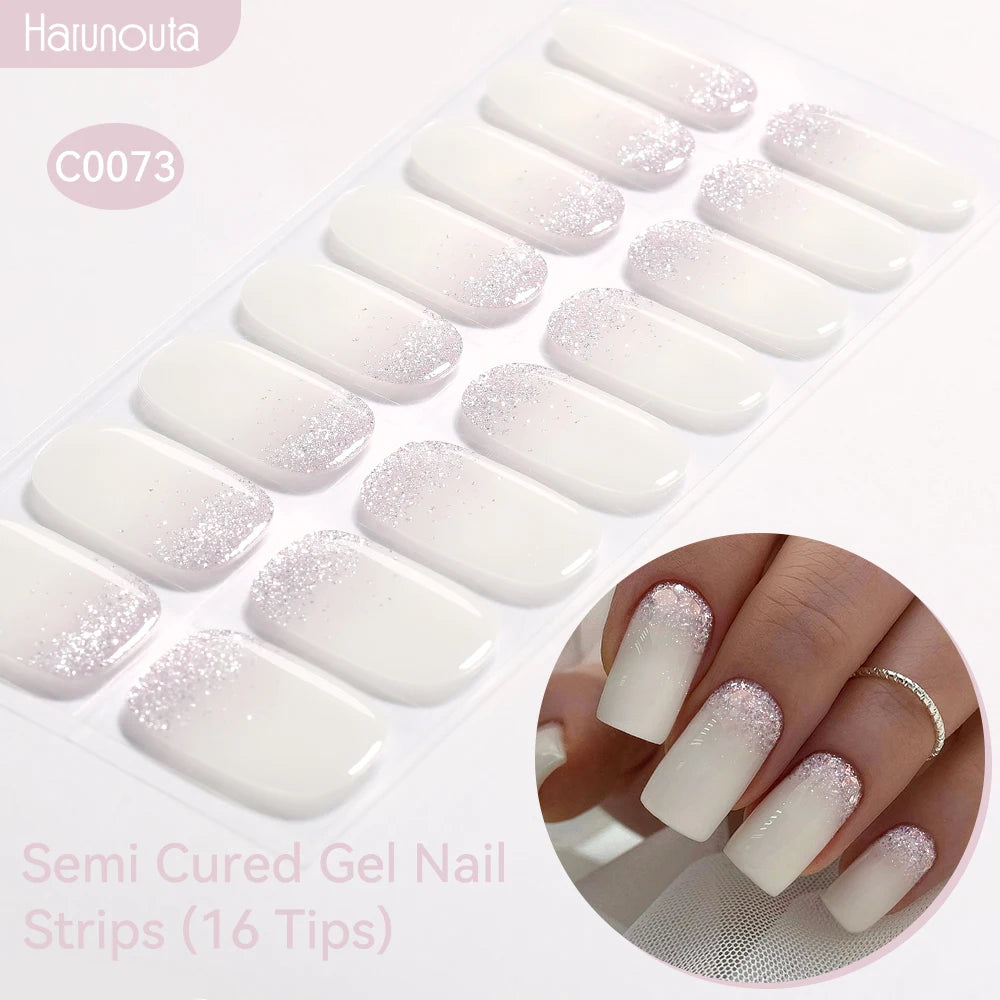 Gradient Semi Cured Gel Nail Strips