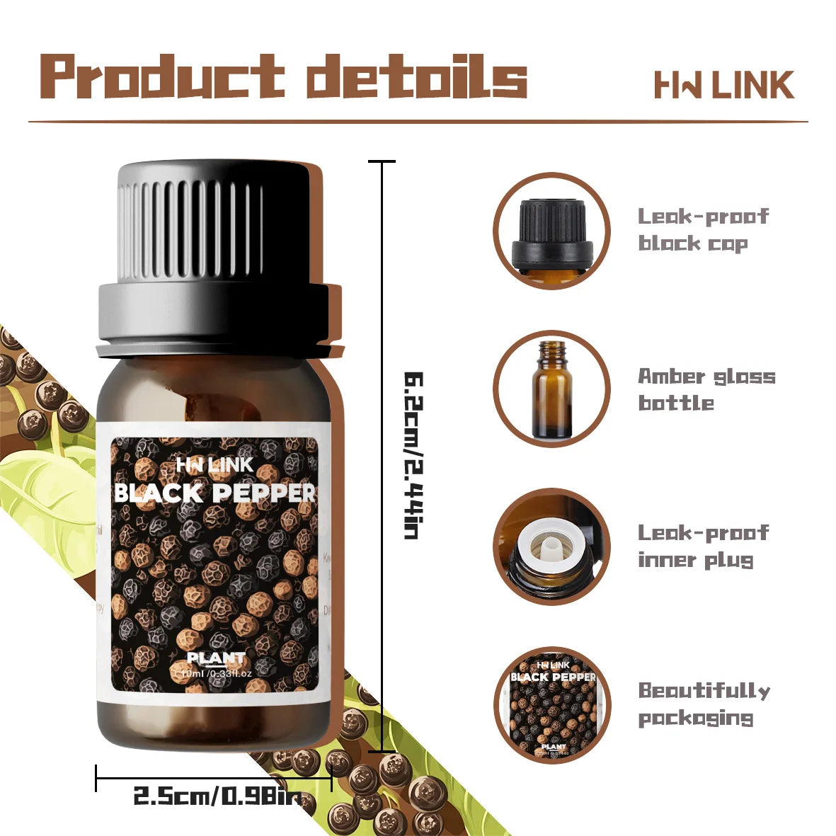 Black Pepper Essential Oils