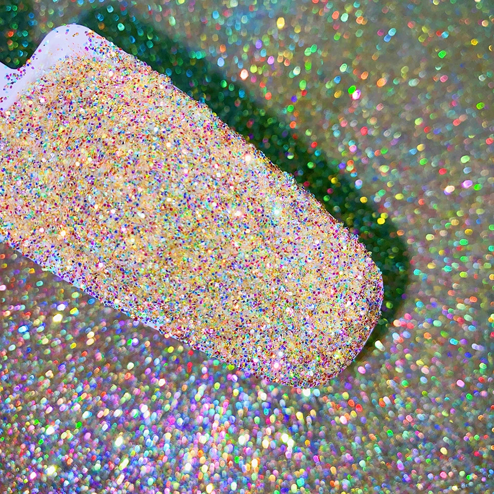 Glitter Snow White Nail Art Sugar Powder