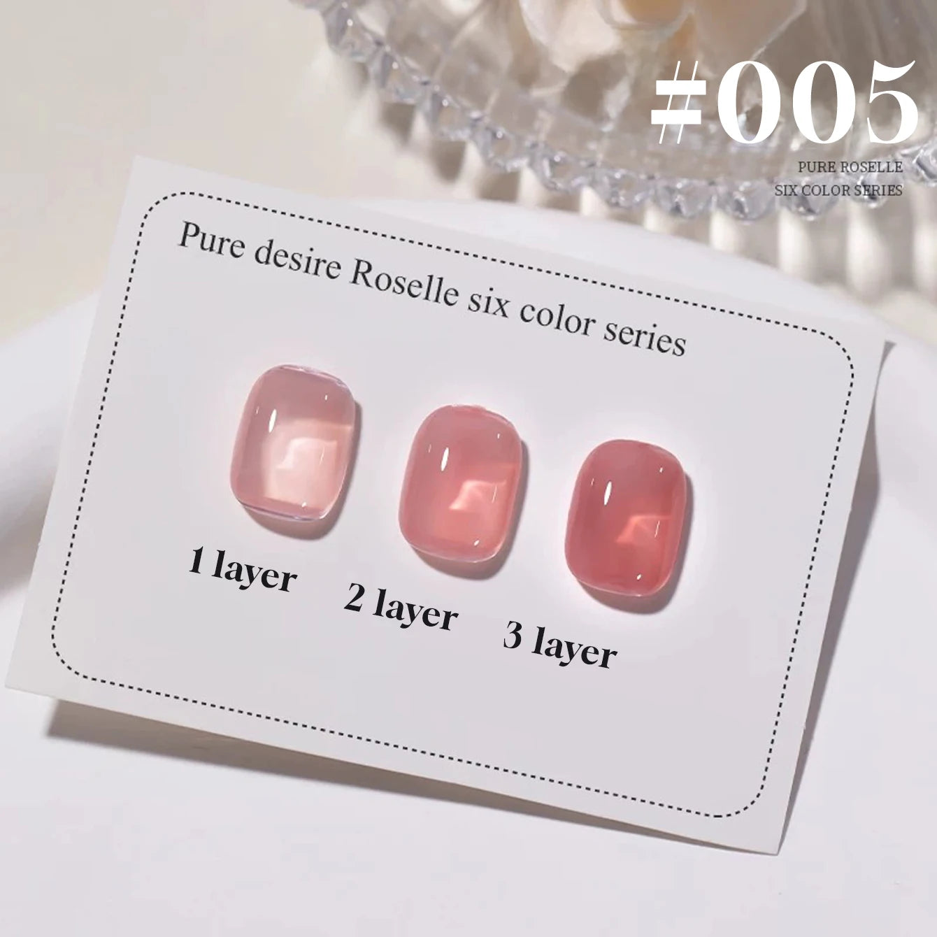 Pure Desire Blush Jelly Gel Nail Polish