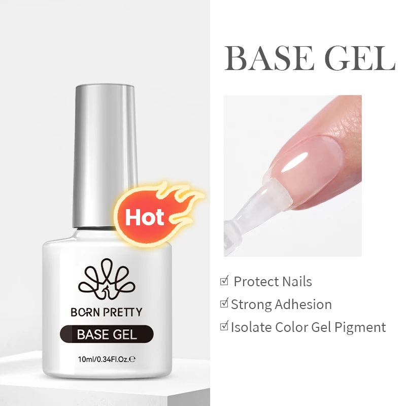 Coat and Base Gel Nail Polish