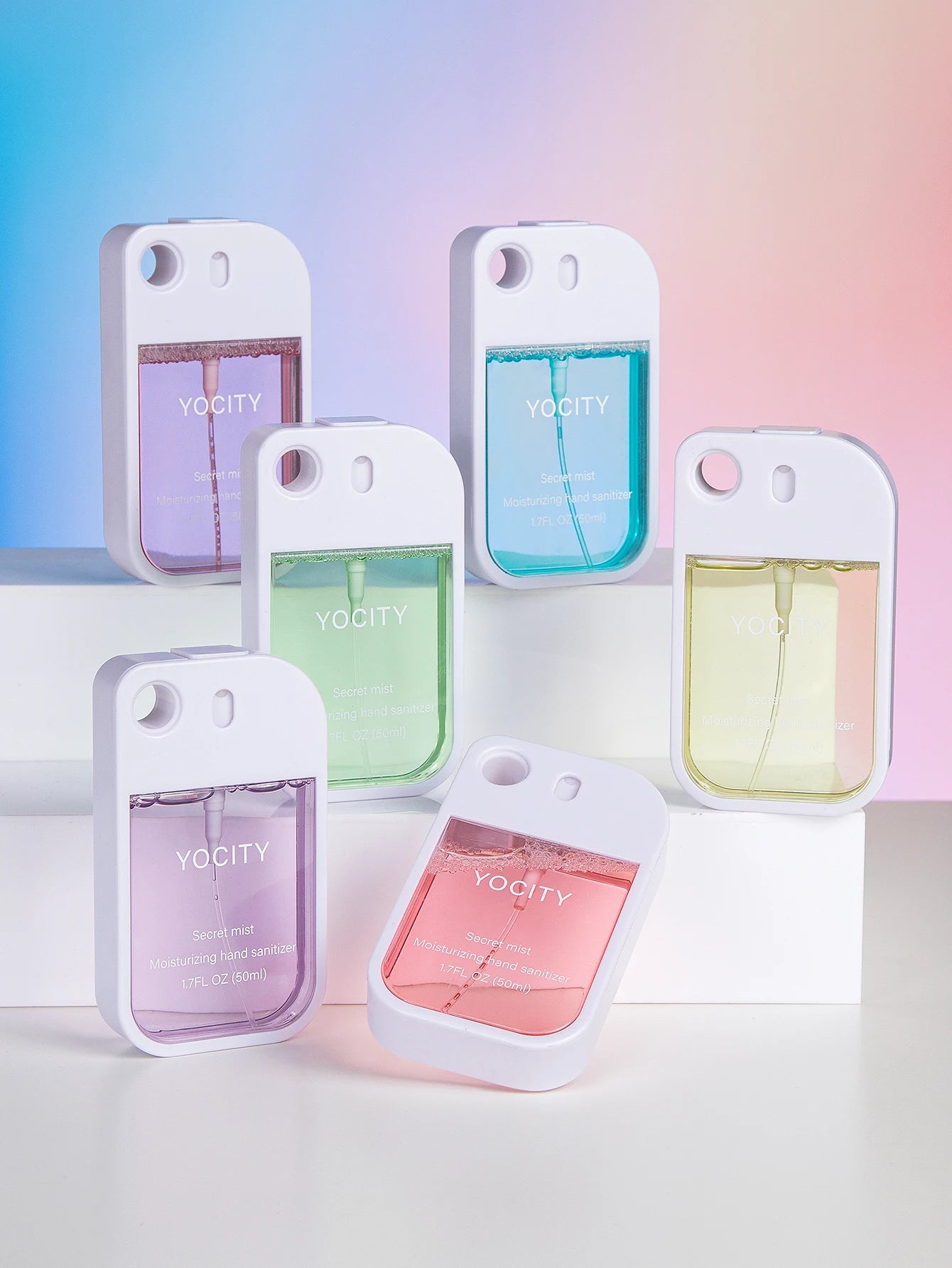 50ml Air Freshener Car Fragrance Spray Fresh Air Long-Lasting Fragrance Bathroom Hotel Valentine's Day Gifts Hand Sanitizer Bott