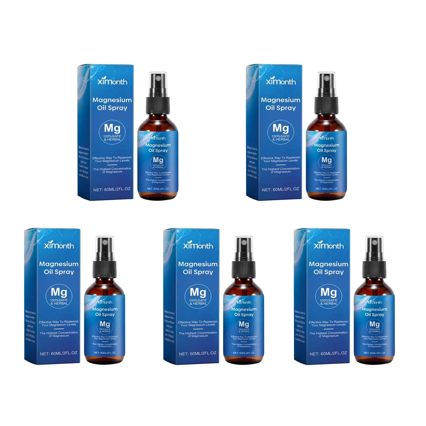 Magnesium Oil Spray Relieves Muscle Body Pain