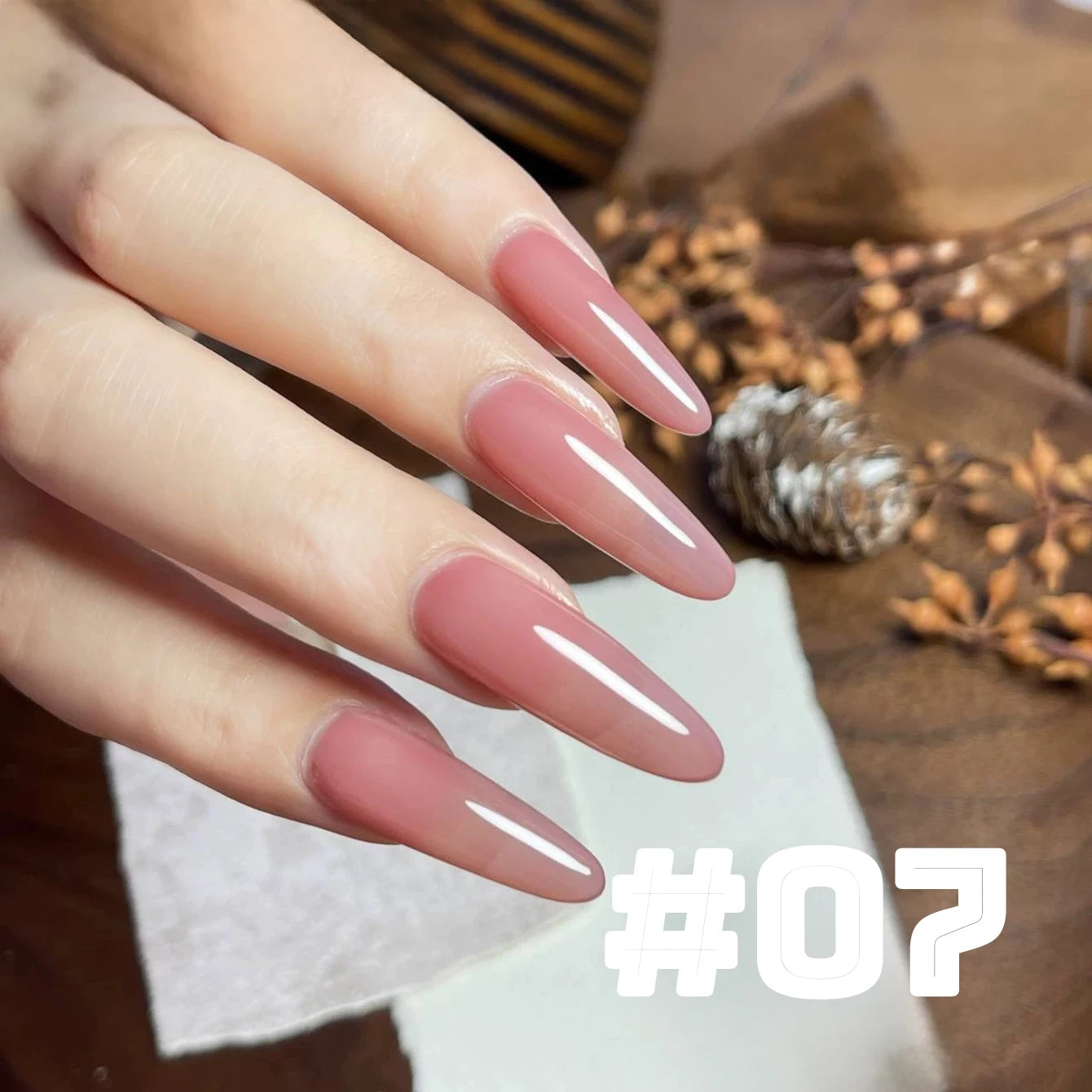 Pure Desire Blush Jelly Gel Nail Polish