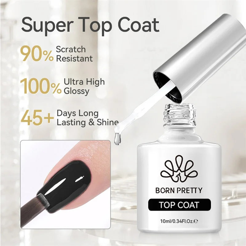 Coat and Base Gel Nail Polish