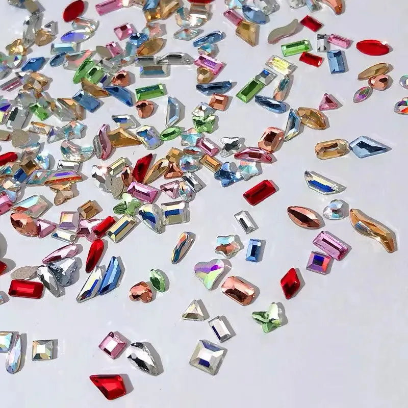 300/100pcs Mini Nail Art Rhinestones