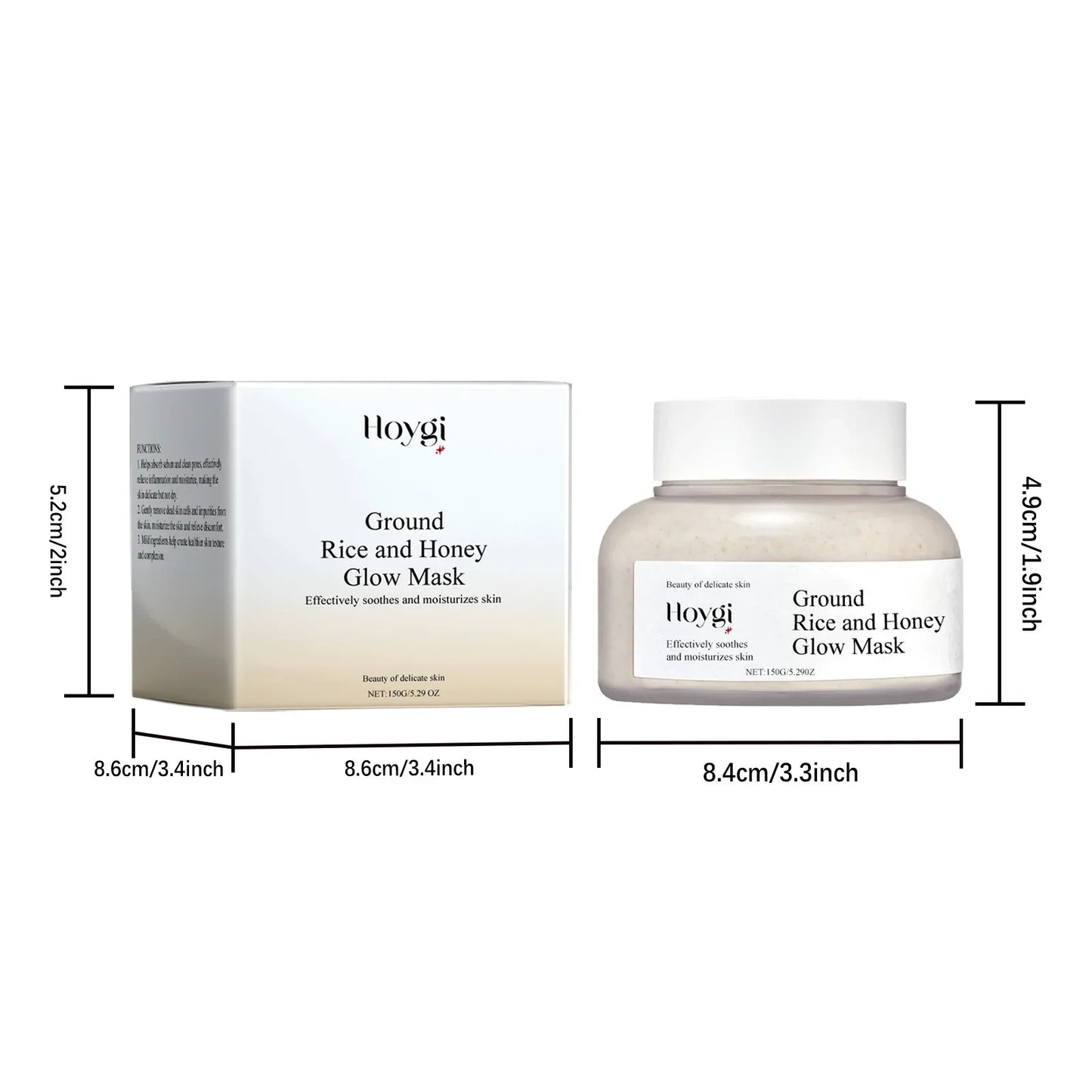 Rice & Honey Face Mask Moisturizing Mask