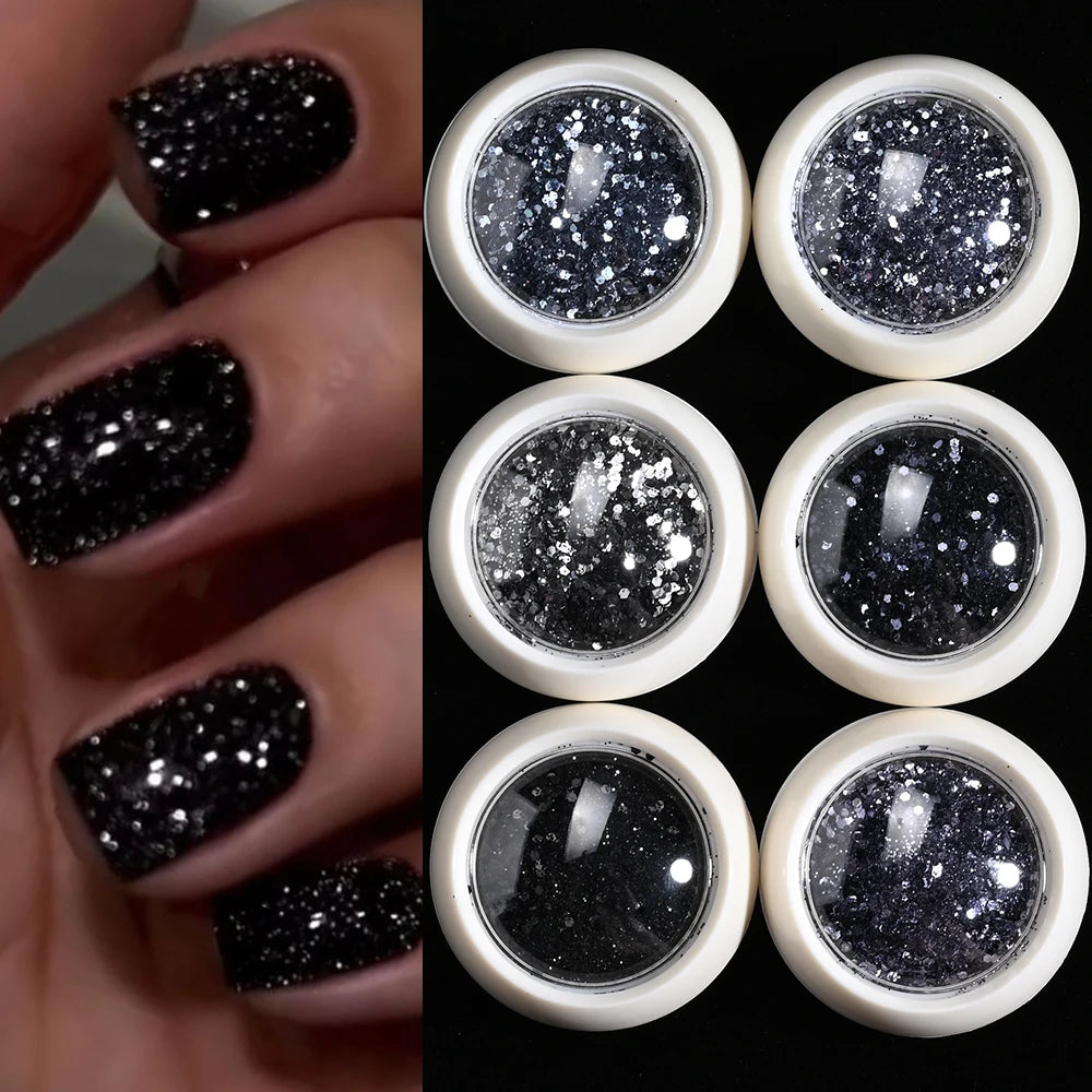 Elegant Mirror Chrome Effect Metallic Dust For Nail