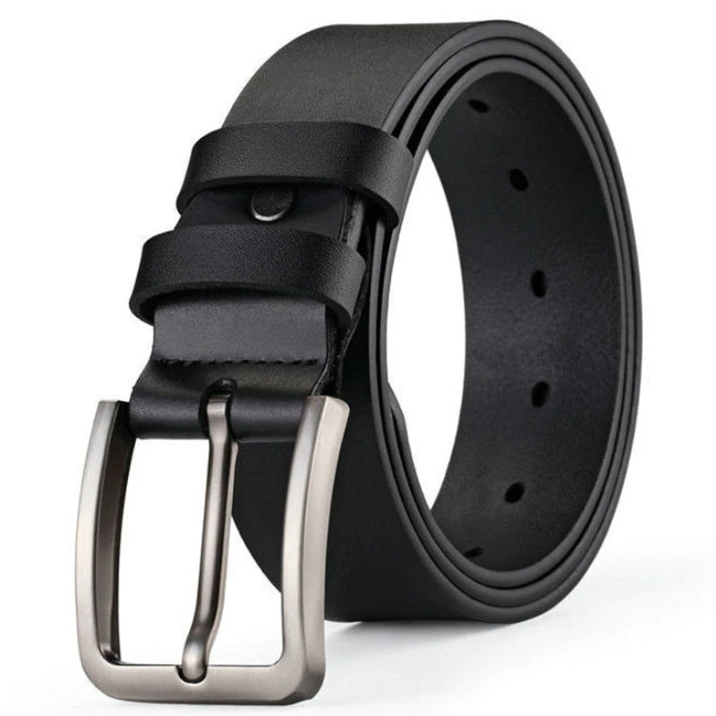 Business Leisure Men's Alloy Pin Buckle Belts