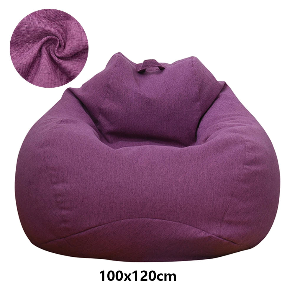 Lazy Sofas Cover Large Bean Bag Cover