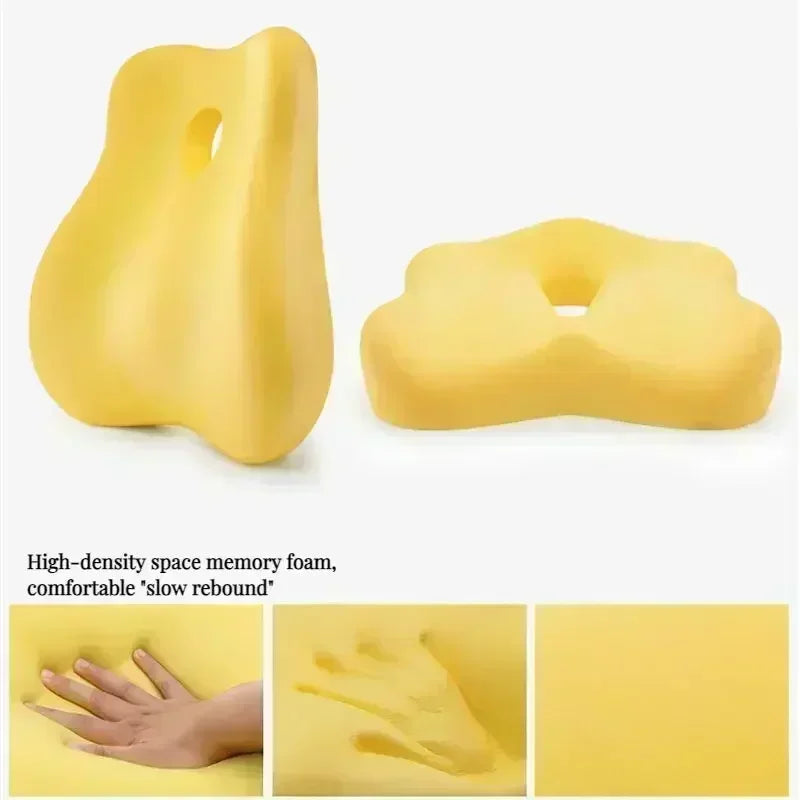 Memory Foam Car Seat Support Waist Cushion