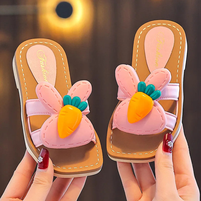 Children Cartoon Soft Sole Non-Slip Slippers