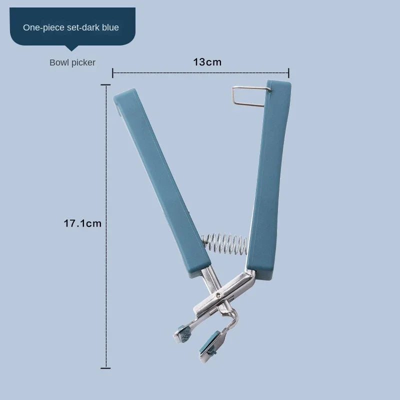 Tongs Kitchen Steamer Kitchens Accessories Clip Bbq Home Accessory Microwave Oven Tray Anti-slip Pot Clamps Modern Utensils Bar