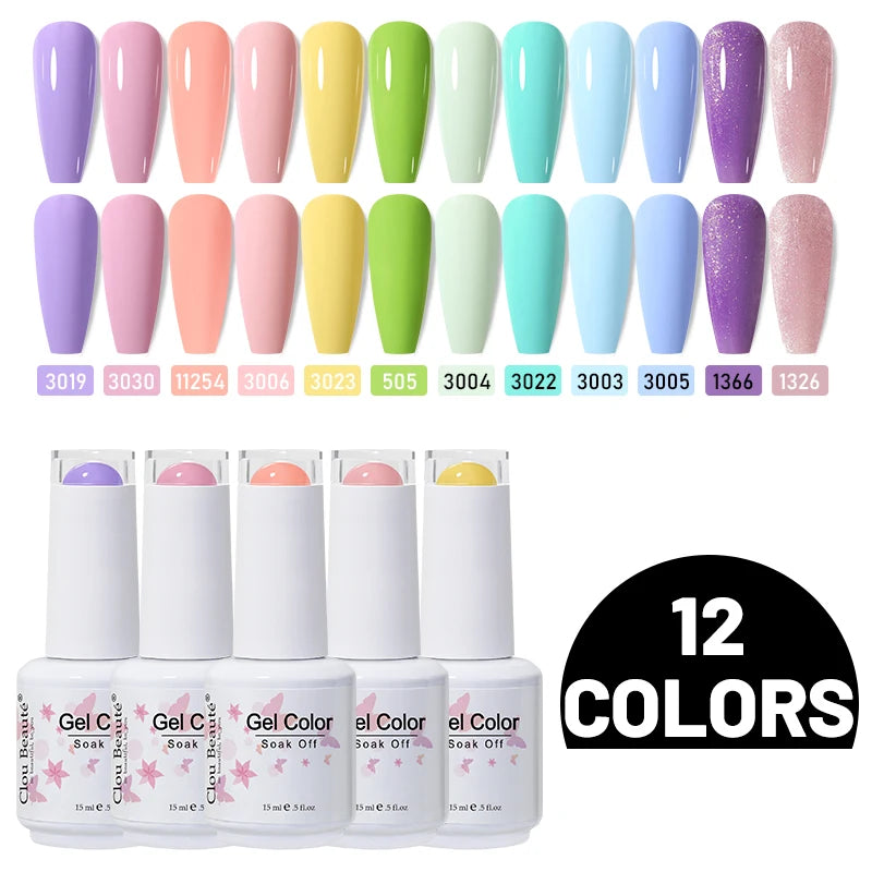 Gel Nail Polish Set