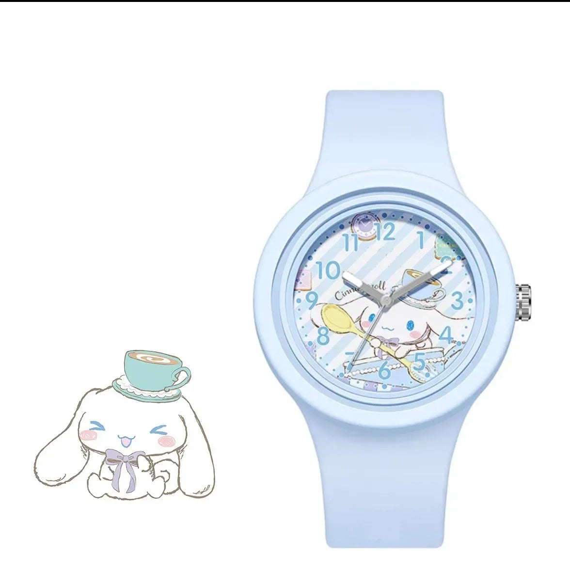 Hello Kitty Watch Silicone Strap Wrist Watch