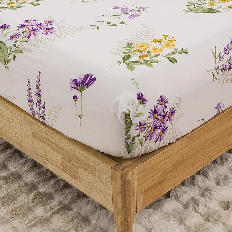 3 PC Floral Bed Sheet Set