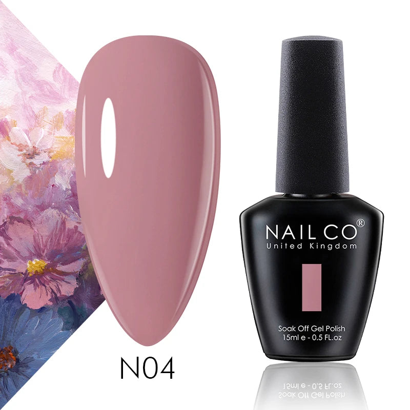 Coat And Base Coat Art Design Gel Nail Polish