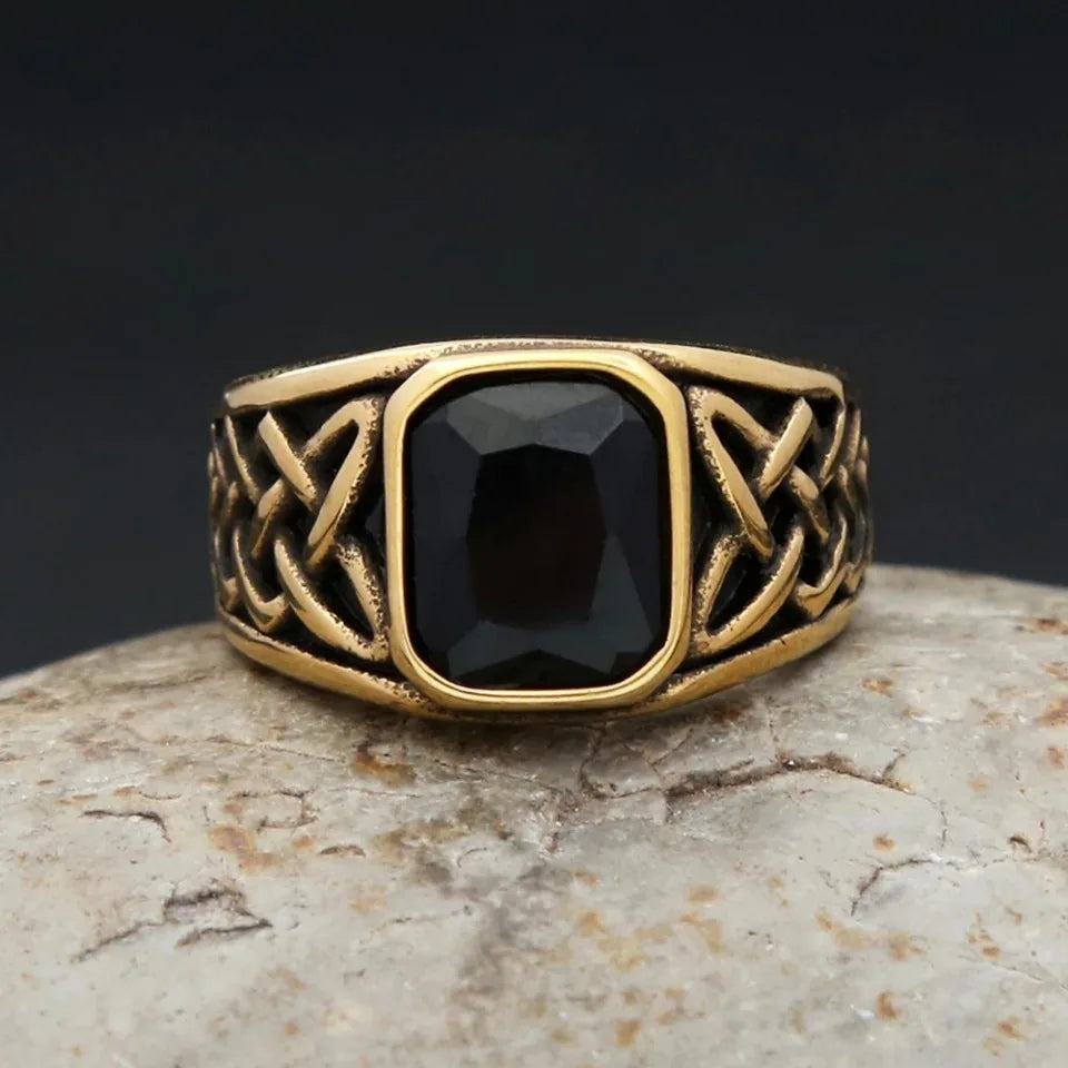 Fashion Vintage Nordic Vikings Knot Rings