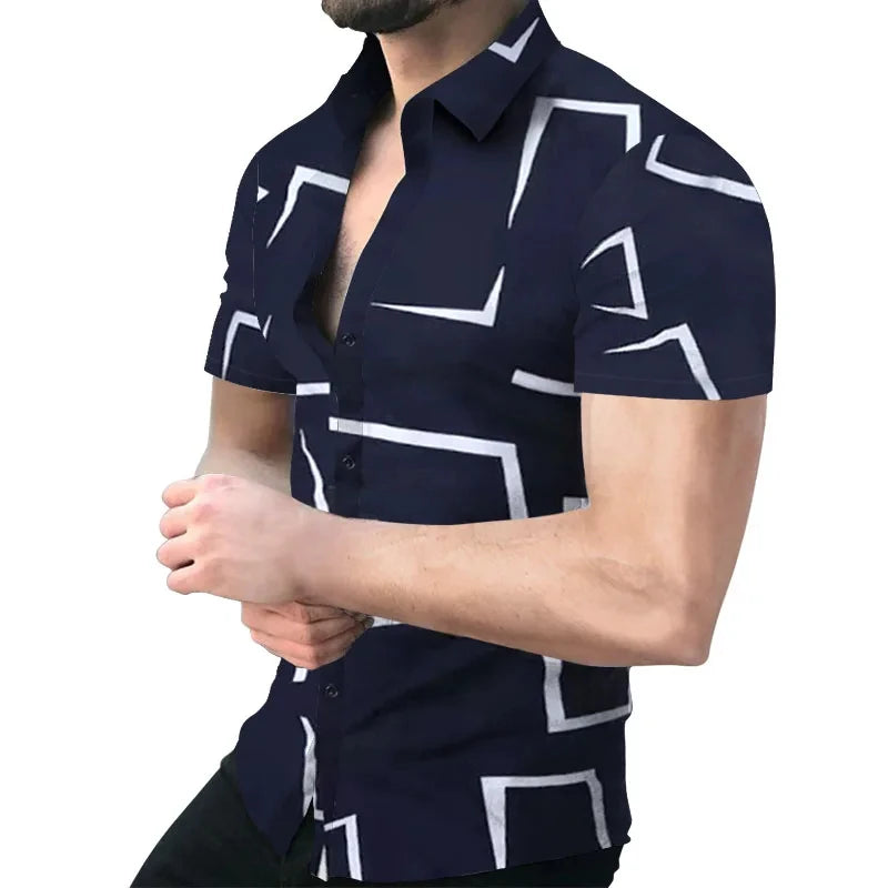 Short-sleeved Summer Shirt for Men