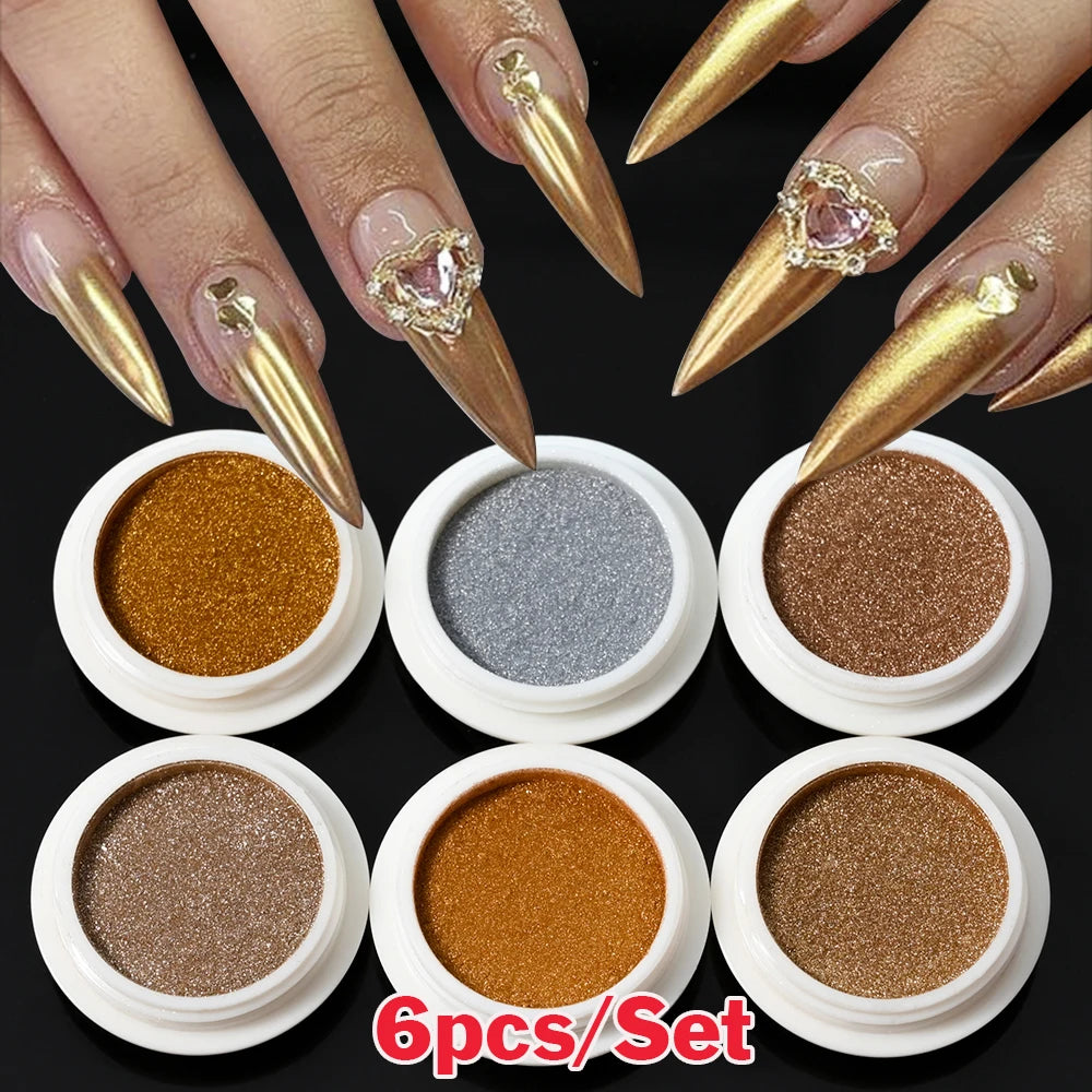 Sparkly Holographic Fine Sugar Nail Powder