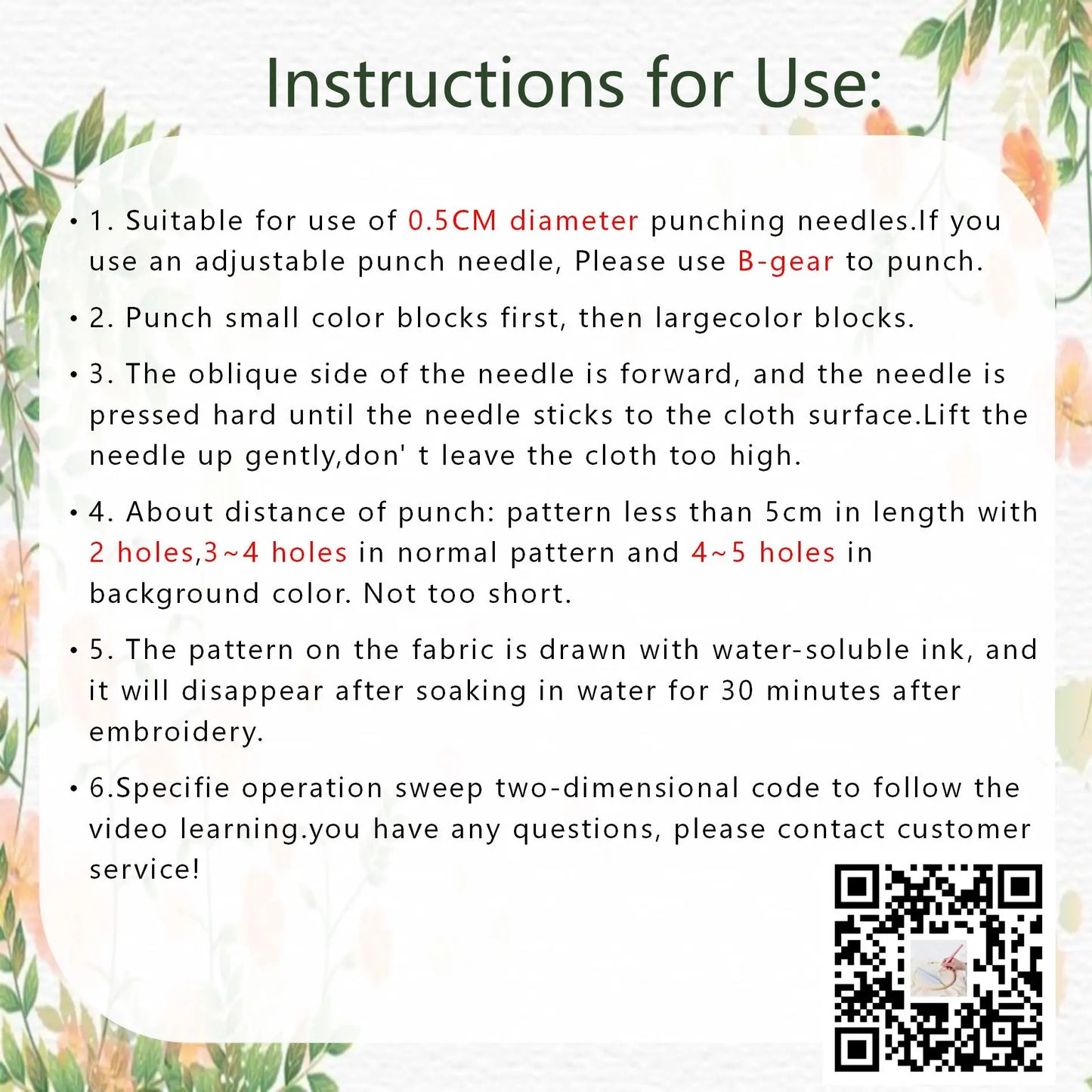 DIY Craft Punch Needle Embroidery Kits Sewing Kit Needlework Cross Stitch for Beginner Magic Pock Pen Set Home Painting Decor