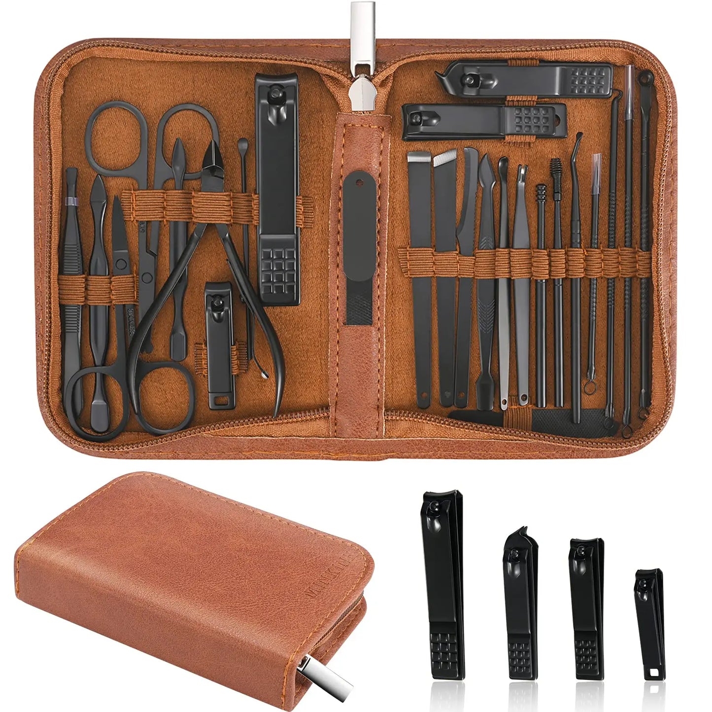 26 Pieces Stainless Steel Manicure Kit