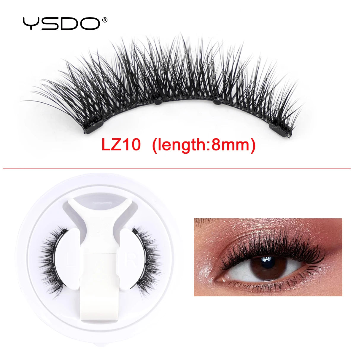 Magnetic  Long-Lasting Eyelashes