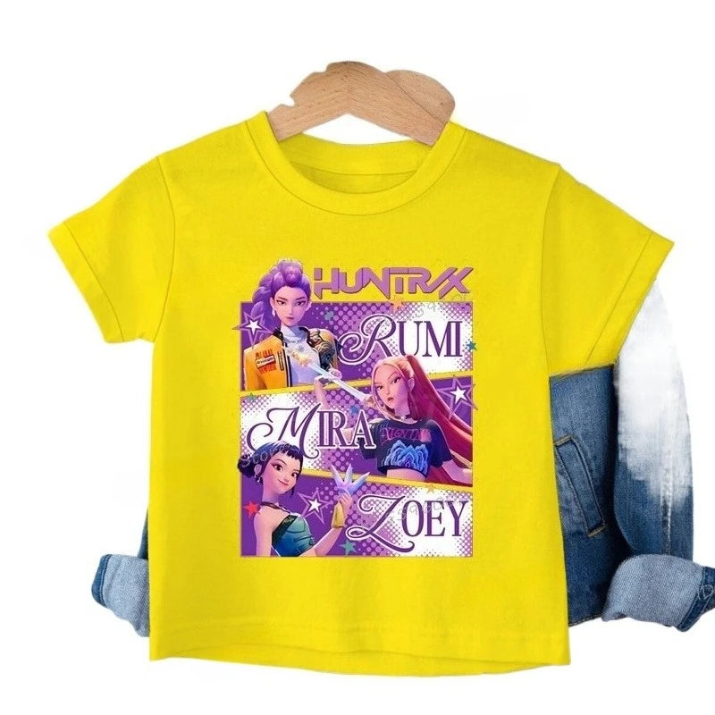 Children's K Pop Demon Hunters Fashion T Shirt